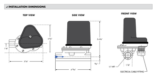 Harwil Q-1 product installation diagram