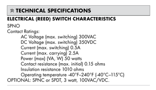 Harwil Q-10N and Q-10VCR electrical specifications diagram