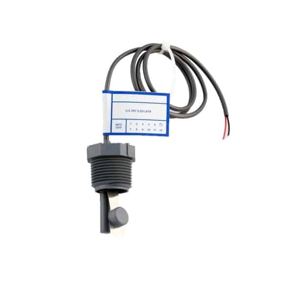 Harwil Q-12N / Q-12CR Flow Switch, 0.7 to 590 GPM, 1/2 in NPT, 200 psig